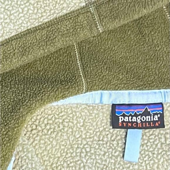 Patagonia Synchilla Fleece Hoodie Full Zip Jacket Women's Size XS Small Green - Picture 5 of 6